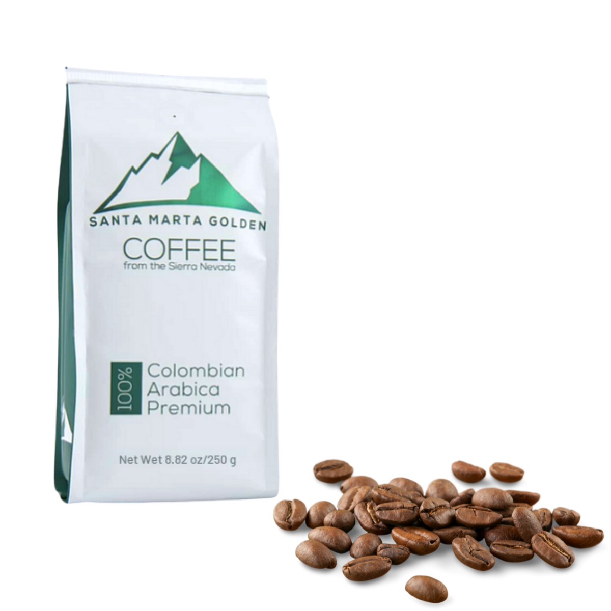 Café Santa Marta Golden 250 g en grano